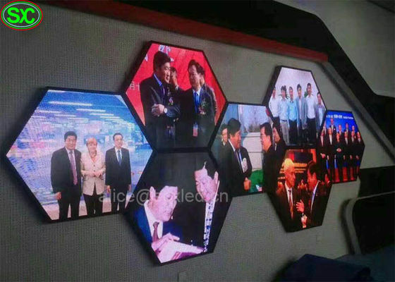 Экран дисплея СИД занавеса формы П3.9 видео- для рекламировать, высокое разрешение