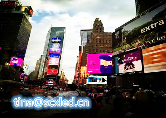 P10 Наружный светодиодный рекламный экран 10 мм пиксельная высота IP65 водонепроницаемая