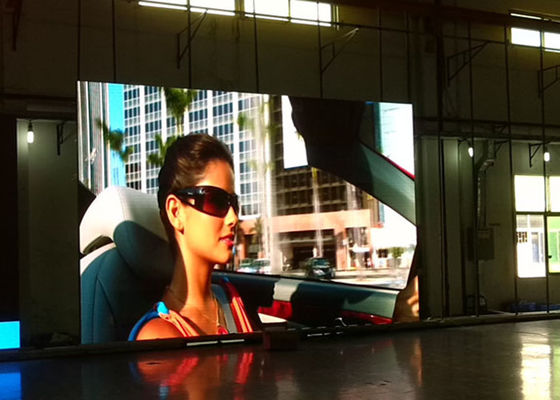 P3.91mm Внутренний полноцветный светодиодный дисплей 500x500мм IP43 водонепроницаемый