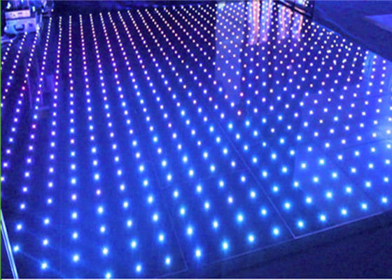 Китай SMD3535 Sound Active Dj Led Disco Dance Floor Теплые белые панели