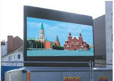 Полноцветный P5 автомобильный светодиодный дисплей светодиодного видеодисплея с алюминиевым шкафчиком