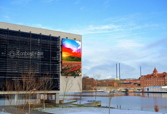 Уличный светодиодный экран P1.25 SMD для билбордов, водонепроницаемый, 1920 Гц, IP65, цветной светодиодный дисплей