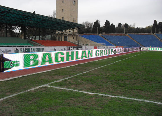 LED рекламные экраны для футбольного стадиона Большой светодиодный видеостенный щит