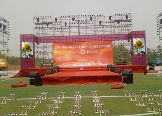 P6 Уличный полноцветный светодиодный экран 6 мм пиксель SMD 3535