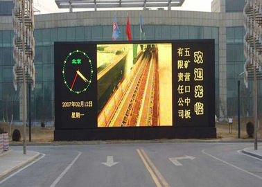 Наружная полная цветная реклама здания LED Billboard Street Big P10 с 3 годами