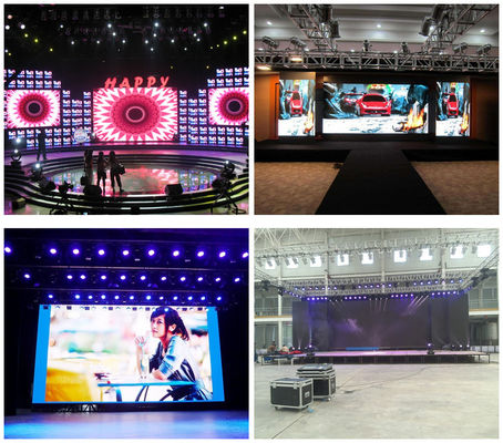 COB Indoor P2 Высокий светодиодный экран Яркость 1500 нит 3840 Гц 4G управление литой алюминий