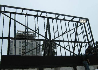 Большие наружные полноцветные водонепроницаемые Рекламные светодиодные рекламные щиты с колонкой