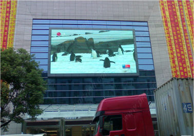Стеклянный алюминиевый экран Billboard DIP P16 LED информационный дисплей 1R1G1B 256x256mm Размер модуля