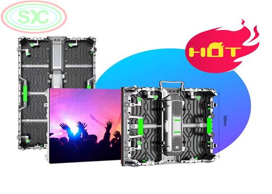 Высокое разрешение аренды наружного P6 RGB полноцветный светодиодный дисплей с MBI 5024 IC