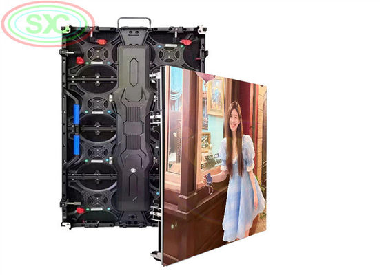 P4 Внутренний арендованный светодиодный дисплей 2500cd / M2 Яркость 500x500 мм Кабинет