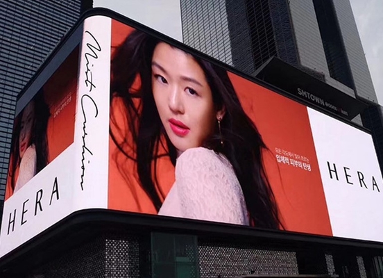 P6 Sign Led Display Screen Энергосберегающий большой рекламный щит
