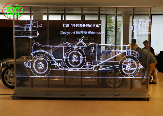 Высокопрозрачный светодиодный экран