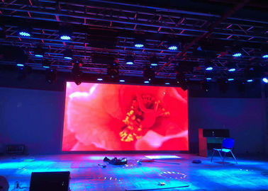 HD P4 Indoor SMD Backstage Background Rental Full Color Большой светодиодный видеостенный экран