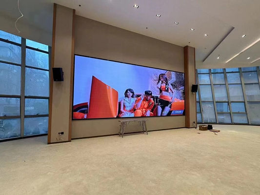 Внутренний полноцветный светодиодный видеодисплей p2 640x640 мм шкаф 3840hz, яркость 1200nit