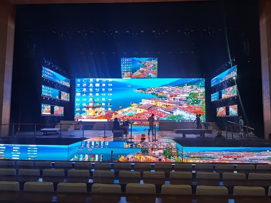 HD Outdoor LED Rental Screen Full Color P6 SMD3535 960 мм х 960 мм Рекламные светодиодные экраны