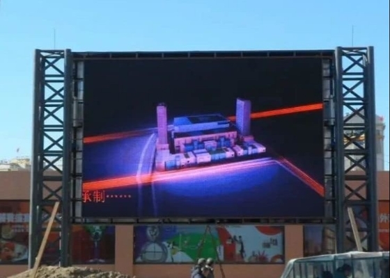 P2.5 LED литой алюминий большой цифровой рекламный щит стандартный водонепроницаемый шкаф