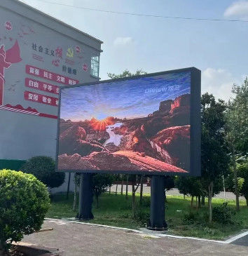 Супер водонепроницаемый DIP346 Внешний полноцветный светодиодный алюминиевый экран