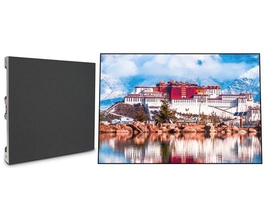 P4 Наружный полноцветный HD RGB LED Слитый алюминиевый экран 960*960MM Кабинет