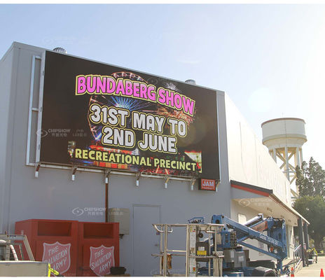 P10 Уличный полноцветный светодиодный дисплей, шаг пикселя 10 мм, IP65