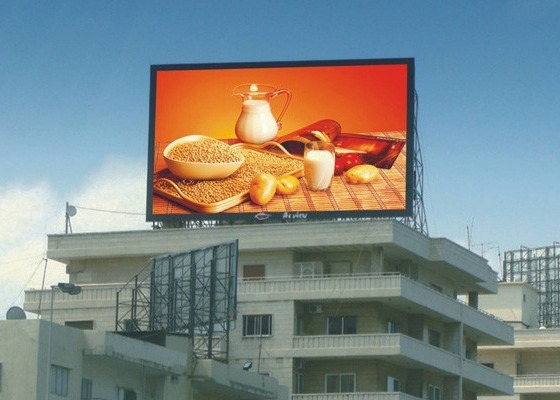 Стеклянный алюминиевый экран Billboard DIP P16 LED информационный дисплей 1R1G1B 256x256mm Размер модуля