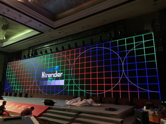Хорошая цена P3.91 Внутри помещений полноцветный светодиодный алюминиевый экран для литья в прокат 3 года гарантии онлайн
