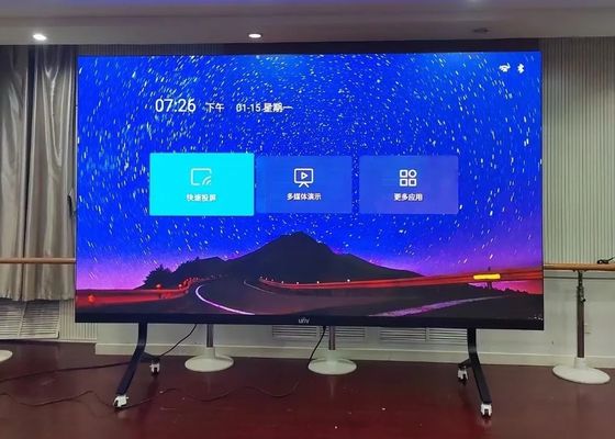 Внутренний полноцветный светодиодный дисплей 4 мм пиксельной шириной SMD2121