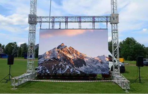 UL ISO2001 сертифицированный водонепроницаемый наружный P10 RGB LED TV Wall SMD3528 p6 наружный светодиодный дисплей