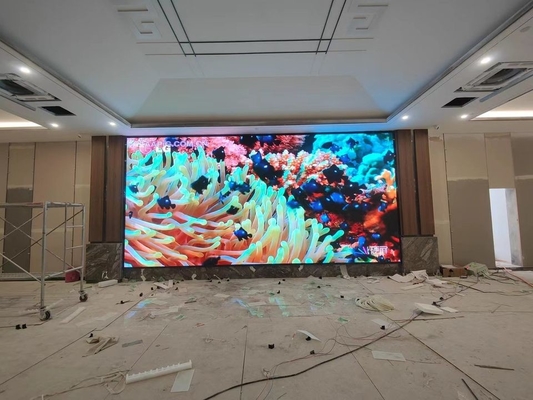Алюминиевый экран с литьевым изготовлением P1.667 Pitch LED Stage Background, Indoor LED Display 1R1G1B