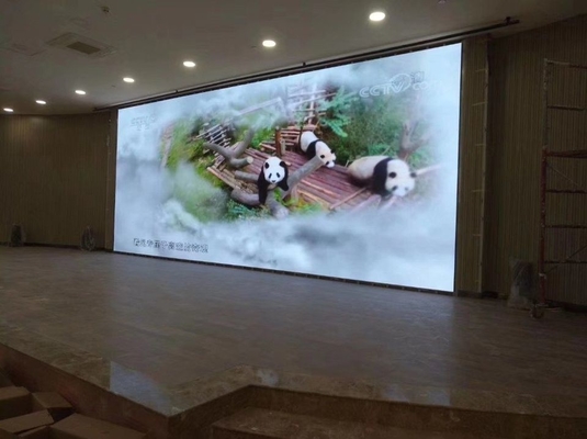 Внутренний арендованный алюминиевый шкаф с высокой четкостью Ultra Full Color LED Display P4 Рекламный экран