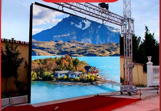 HD RGB Rental LED Display P4 Внешнее видео высокого разрешения IP65 Nova System
