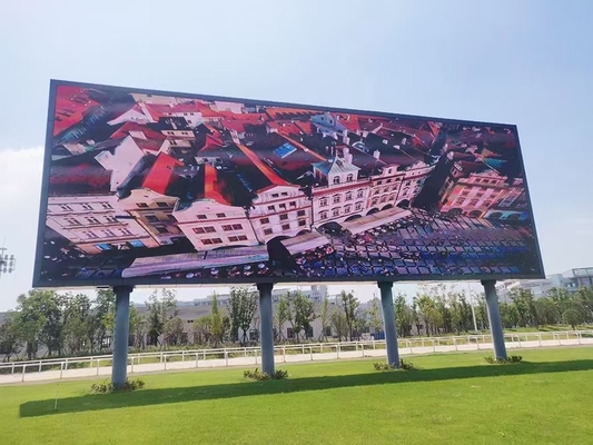 Сплавленный алюминиевый/прокатный экран P3.91 LED-экран стадиона, LED-периферийная плата 1/8 режим сканирования