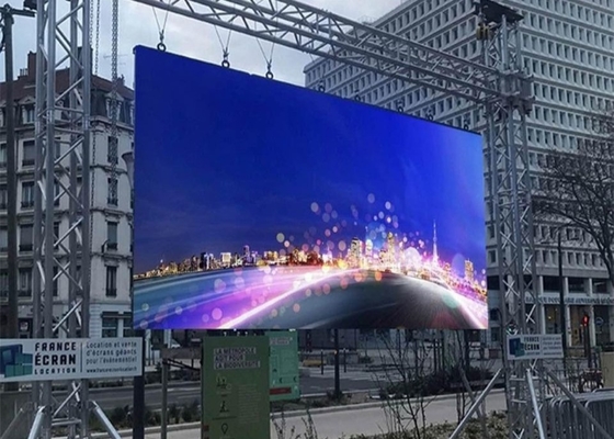 P4.81 Резолюция Аренда HD LED дисплея 250*250 Торговые центры и улицы