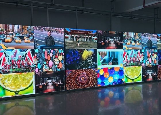 P2.5 Бесшовный сплисинг LED литьевого алюминия 640X640 мм Тип шкафа