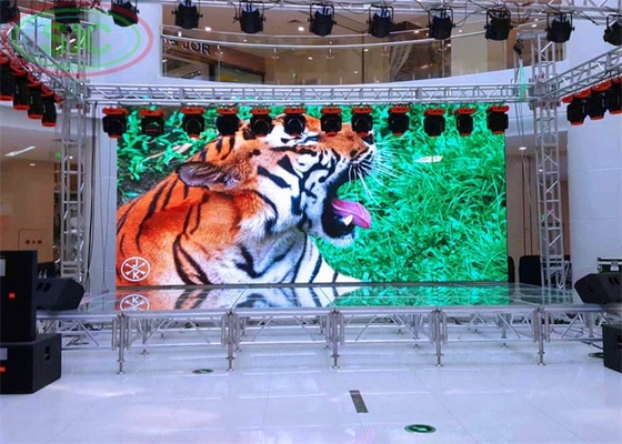 HD Indoor P6 Stage Background Events LED Rnetal Видео Стенный экранированный экран