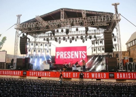 P10 Full Color Stage LED Screen Rental с дистанционным управлением, высокое разрешение