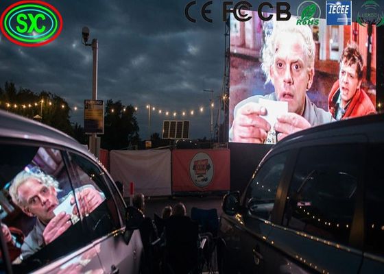 P10 SMD3535 наружный светодиодный рекламный экран 10 мм глубина IP67 водостойкий