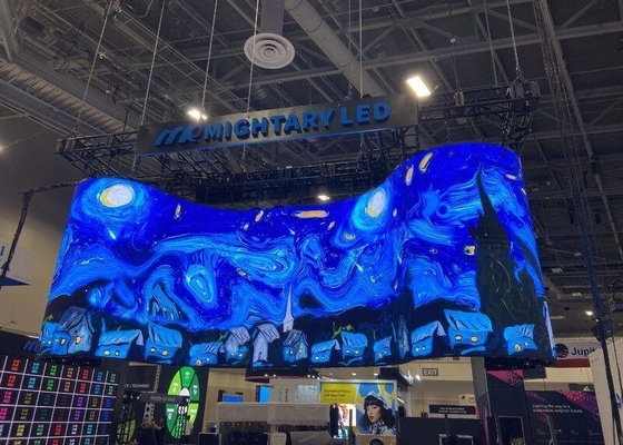 Аренда RGB HD Рекламный LED экран HD водонепроницаемый 100000 часов