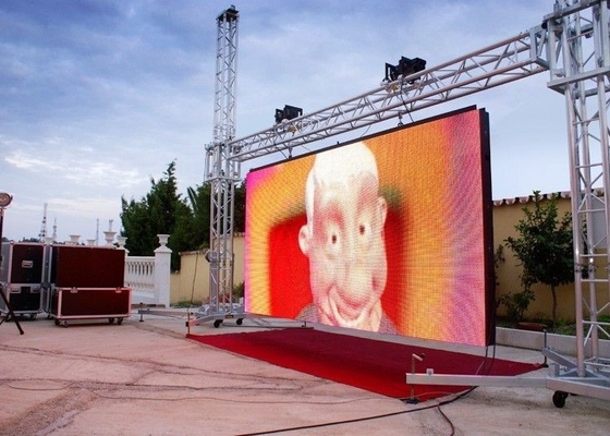 Настраиваемый полноцветный светодиодный алюминиевый экран 2500 CD/sqm Внутренний светодиодный рекламный экран