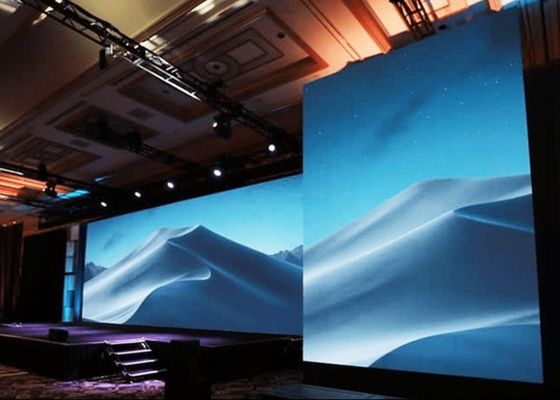 3.91 мм полноцветный SMD2121 арендный светодиодный дисплей 500x500 мм IP43 водонепроницаемый