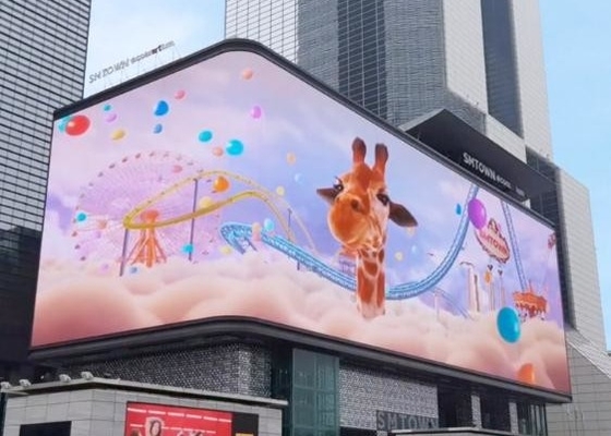 Полный цвет HD P6 Наружная реклама LED-экран Футбольное поле Периметр LED-экран