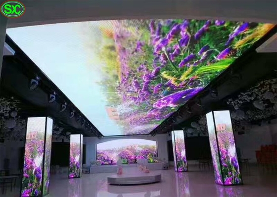 HD Аренда LED-дисплеев для внутренних и наружных окон, гибких LED-видеостен