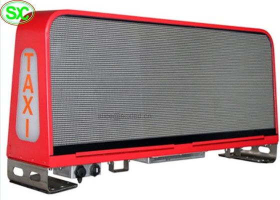 П5 делают экран дисплея водостойким такси дисплея знака СИД верхней части крыши автомобиля цифров приведенный автомобилем