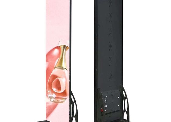 Стеклянный алюминиевый экран передний COB P2.5 цифровой светодиодный плакат Стерео монтаж легкая установка