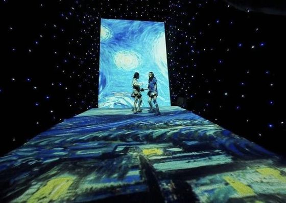 Внутренний Внешний 4,81 мм светодиодный танцевальный экран 500x1000 мм Кабинет полный цвет