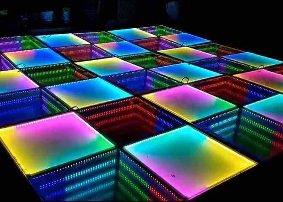 P4.81 LED танцевальная площадка Свадьба Танцевальная площадка для вечеринки Магнит 3D LED полноцветные панели