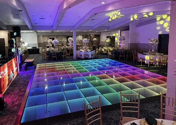 HD Rental Box LED Dance Floor P4.81 Сценическое оборудование Pixel Wireless Алюминий