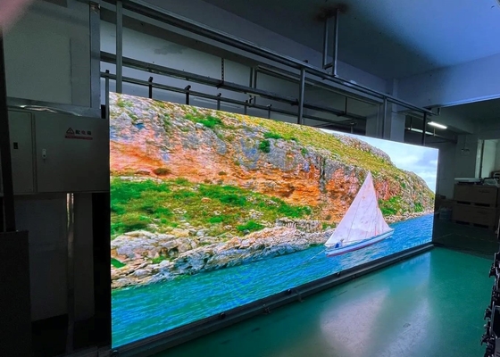 P3 P4 Full Color Led Video Rental 3In1 SMD2121 Внутренняя видеостенка с светодиодным освещением с 1000cd / sqm