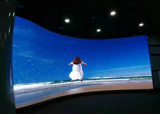 Профессиональный SMD Full Color LED Die-Cast Aluminum Screen 40000 точек/кв.м. Железный шкаф
