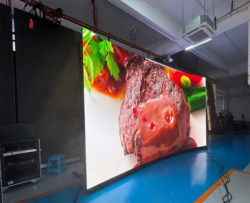 P3 P4 Full Color Led Video Rental 3In1 SMD2121 Внутренняя видеостенка с светодиодным освещением с 1000cd / sqm