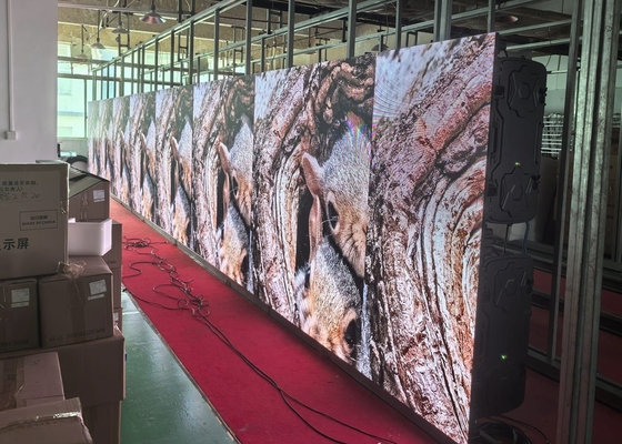 P4 Внутренняя алюминиевая панель HD водонепроницаемый SMD светодиодный экран Billboard 1R1G1B аренда